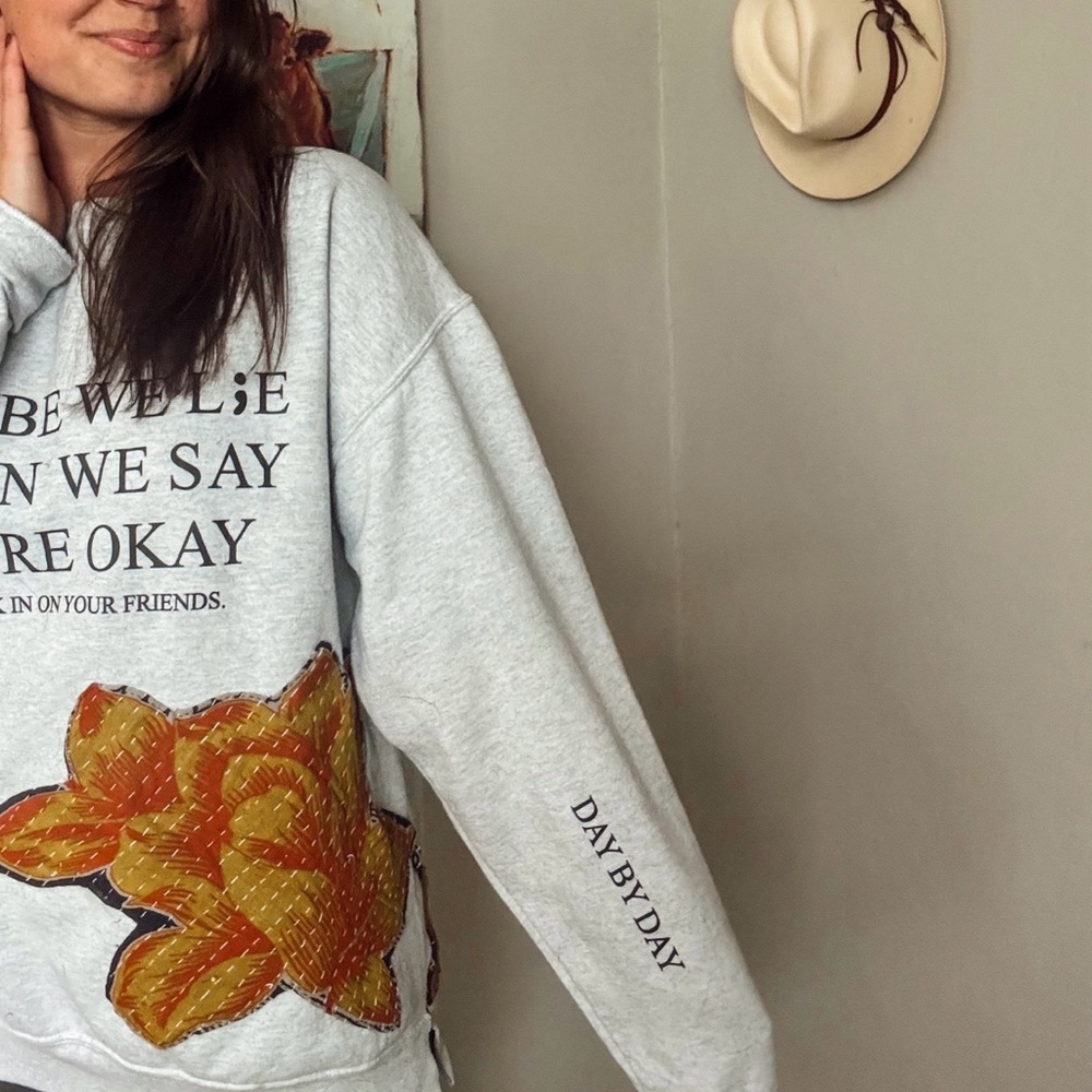 Hand stitched Sweatshirt